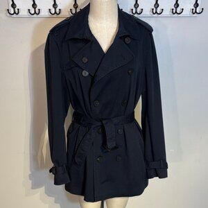 The Kooples Midnight Blue Trench Coat
